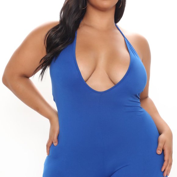 Lost In Love Jumpsuit Set - Royal - Picture 9 of 11